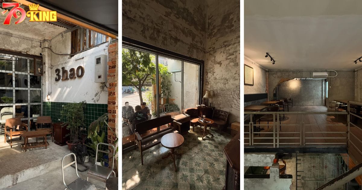 Bên trong 3 Hào Cà Phê